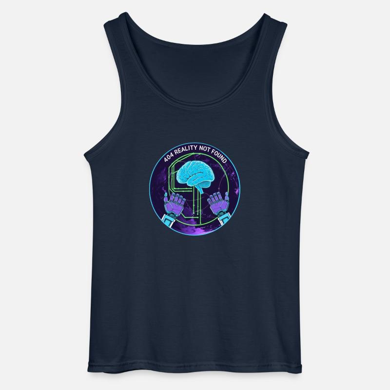 404 Error - Gildan Männer Tank Top - Navy