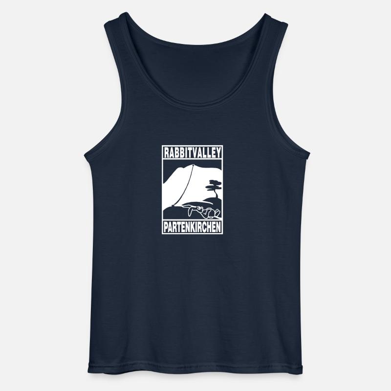 Rabbit Valley - Gildan Männer Tank Top - Navy