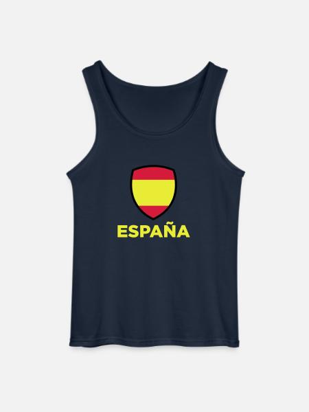 Drapeau national d'Espagne - Débardeur Gildan Homme - marine
