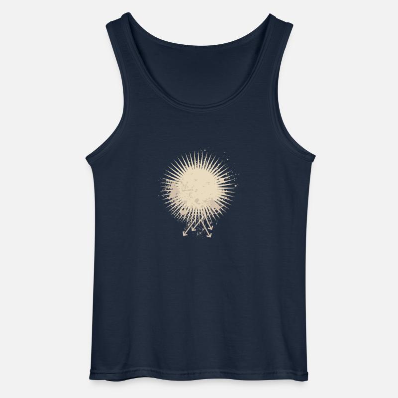 Vector background de - Gildan Männer Tank Top - Navy