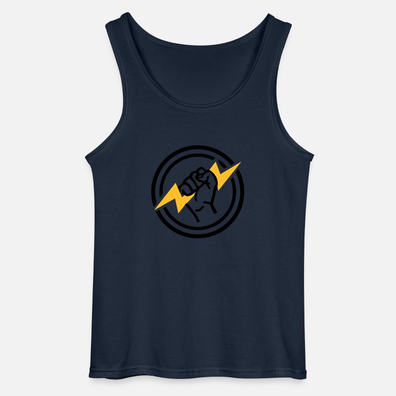 Blitz - Gildan Männer Tank Top - Navy