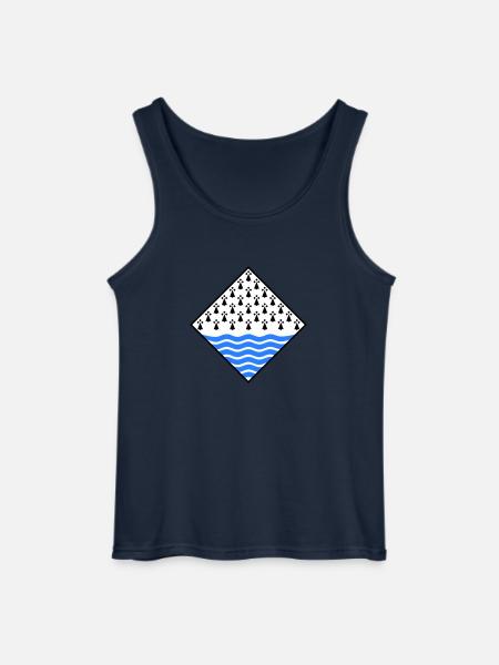 Morbihan - Gildan Men’s Tank Top - navy