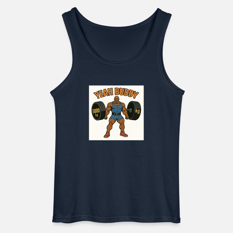 YEAH KUMPEL - Gildan Männer Tank Top - Navy