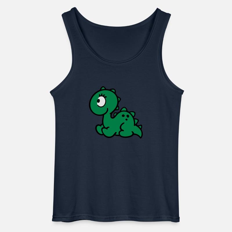 Drache - Gildan Männer Tank Top - Navy
