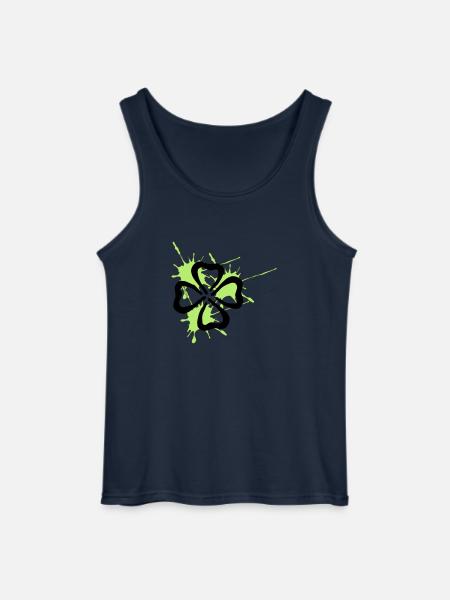 kleeblatt - Gildan Männer Tank Top - Navy