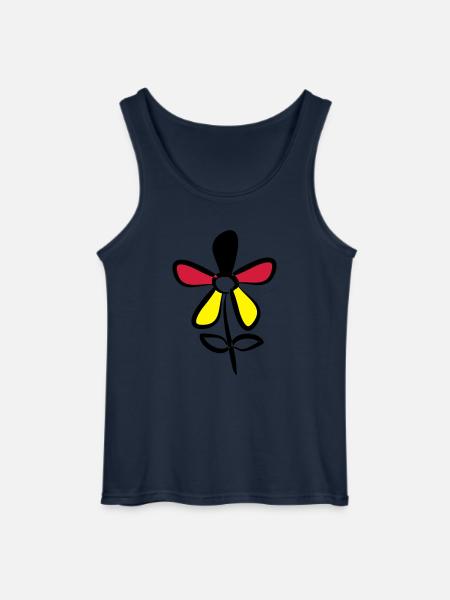 Blume Deutschland - Gildan Männer Tank Top - Navy