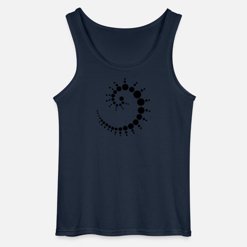 fossil - Gildan Männer Tank Top - Navy