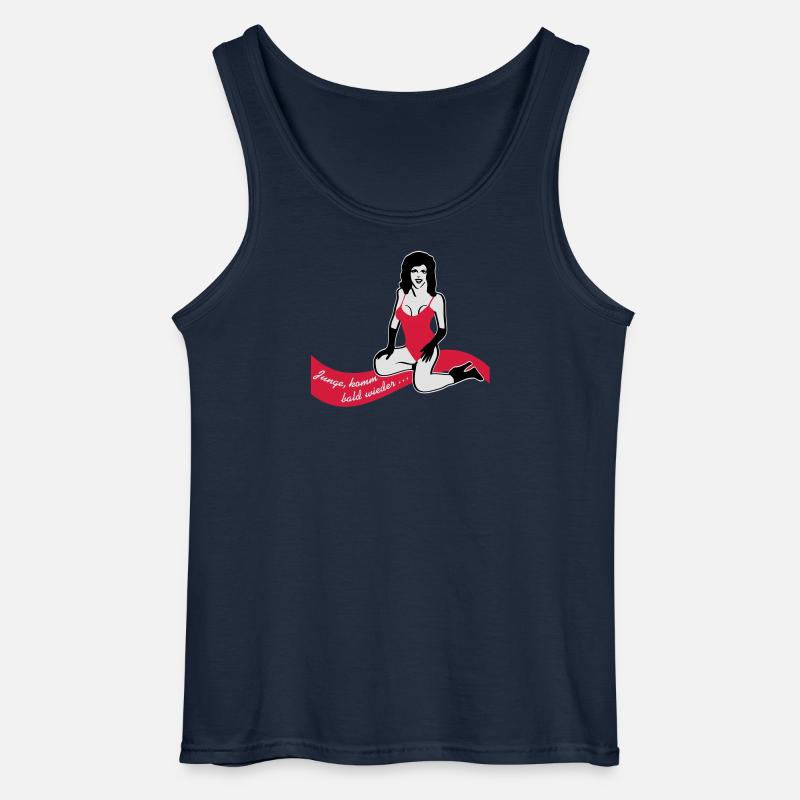 Hamburg - Gildan Männer Tank Top - Navy