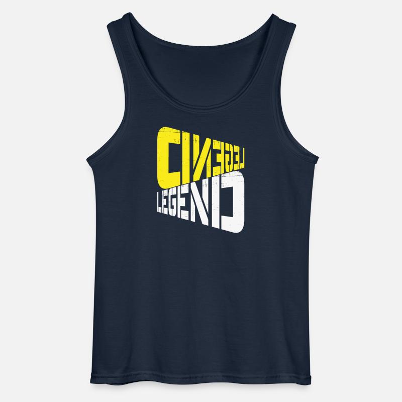 LEGENDE - Gildan Männer Tank Top - Navy