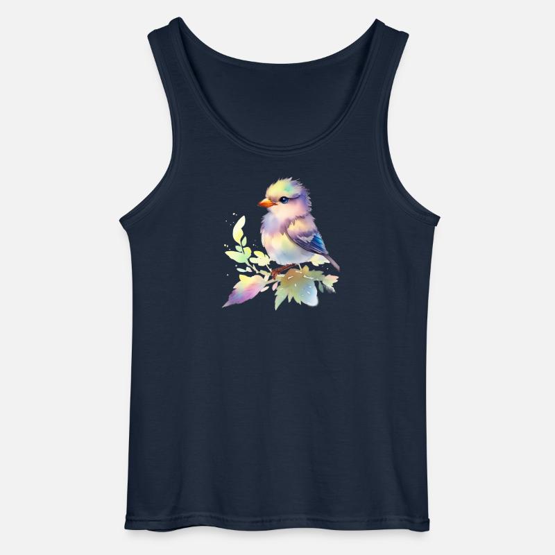 süßer Vogel - Gildan Männer Tank Top - Navy