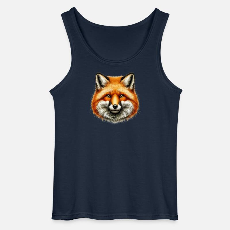 Fuchs - Gildan Männer Tank Top - Navy