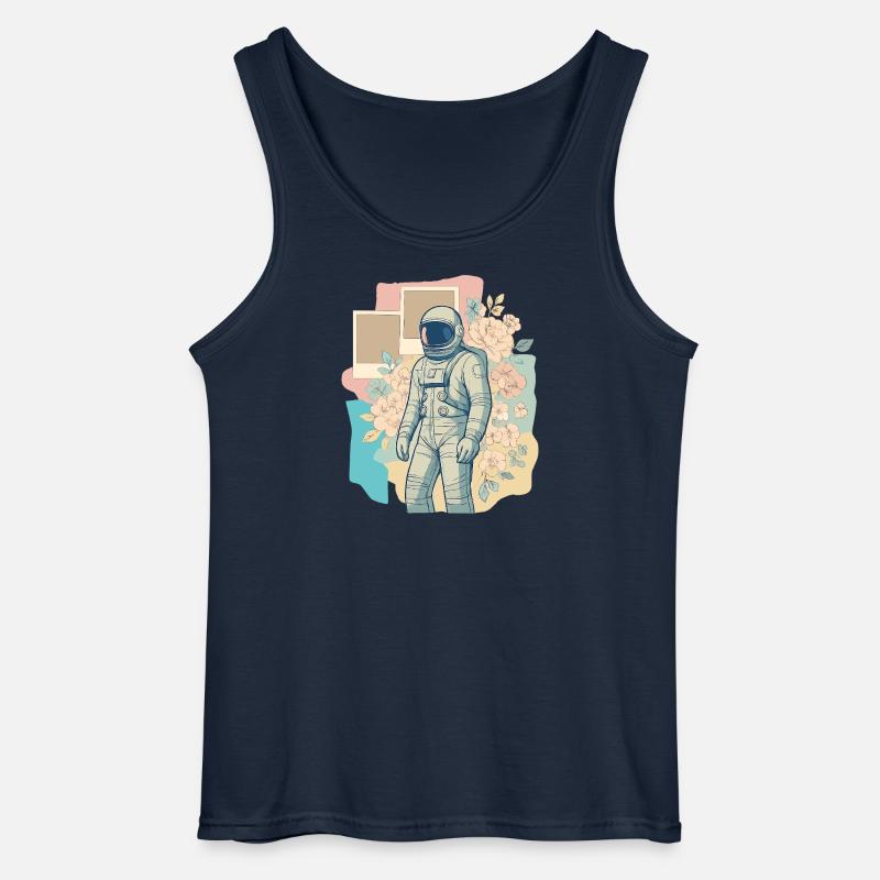 Cosmic Nostalgia - Gildan Männer Tank Top - Navy
