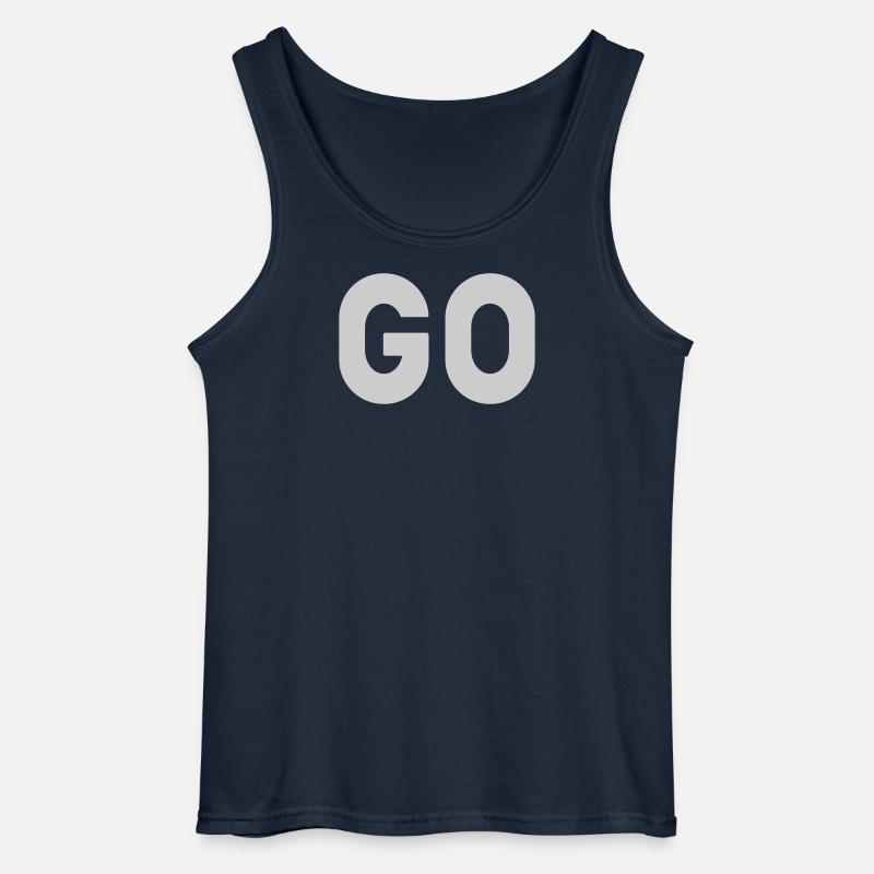GO - Gildan Männer Tank Top - Navy