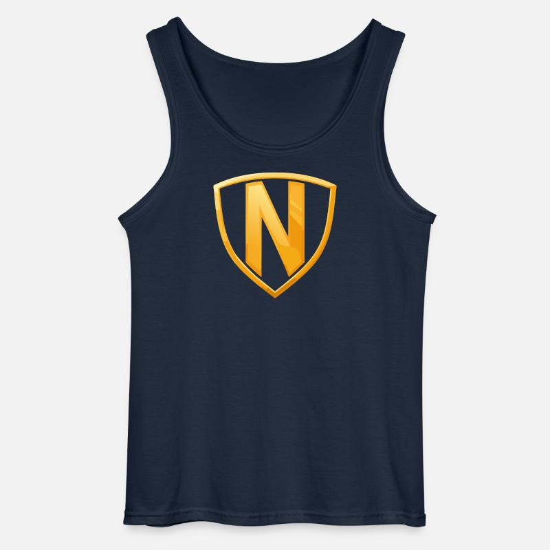 NERDY forever - NERDY HERO - Gildan Männer Tank Top - Navy