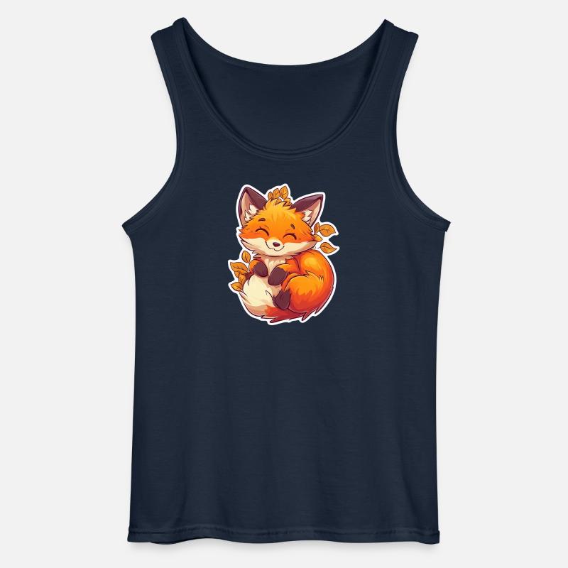 Fuchs - Gildan Männer Tank Top - Navy