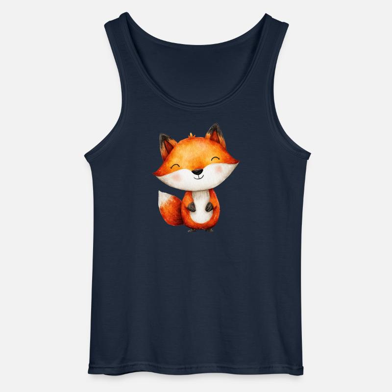 renard_17 - Gildan singlet for menn - marine