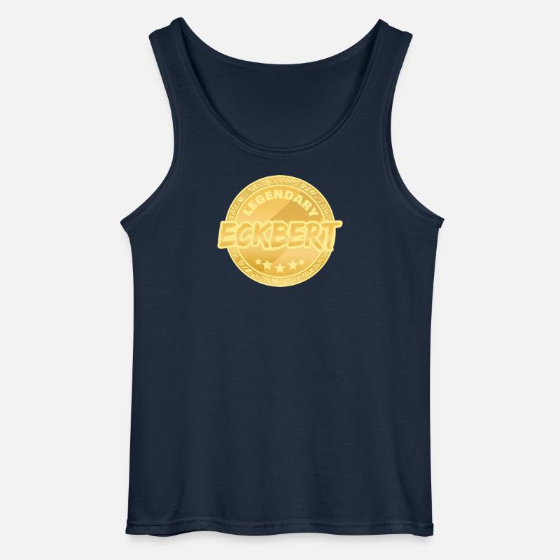 Eckbert - Gildan Men’s Tank Top - navy