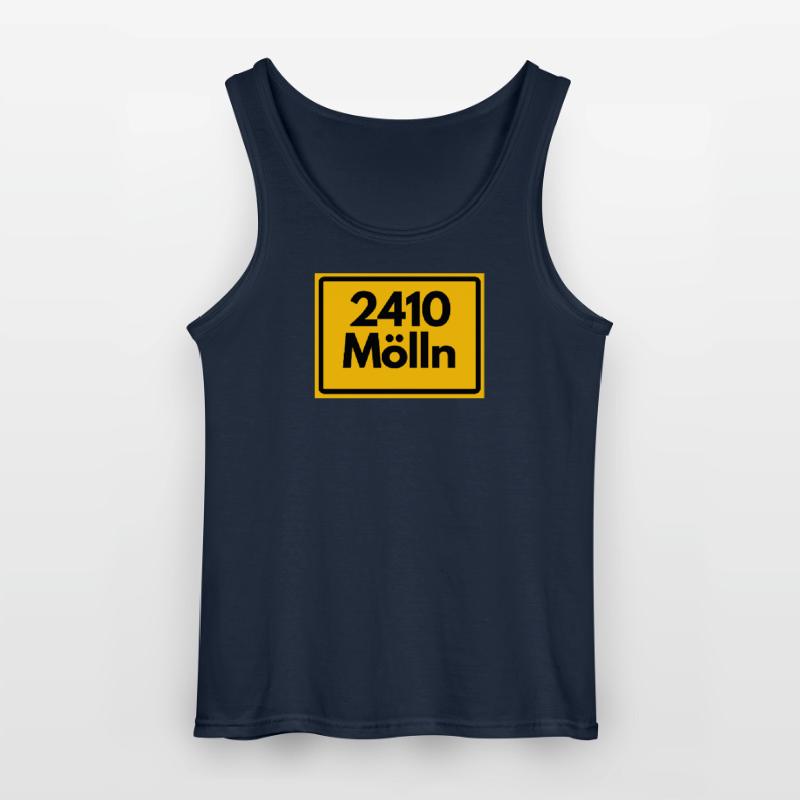 OLD POSTCODE ZIP CODE 2410 MÖLLN TIL EULENSPIEGEL Gildan Men’s Tank Top