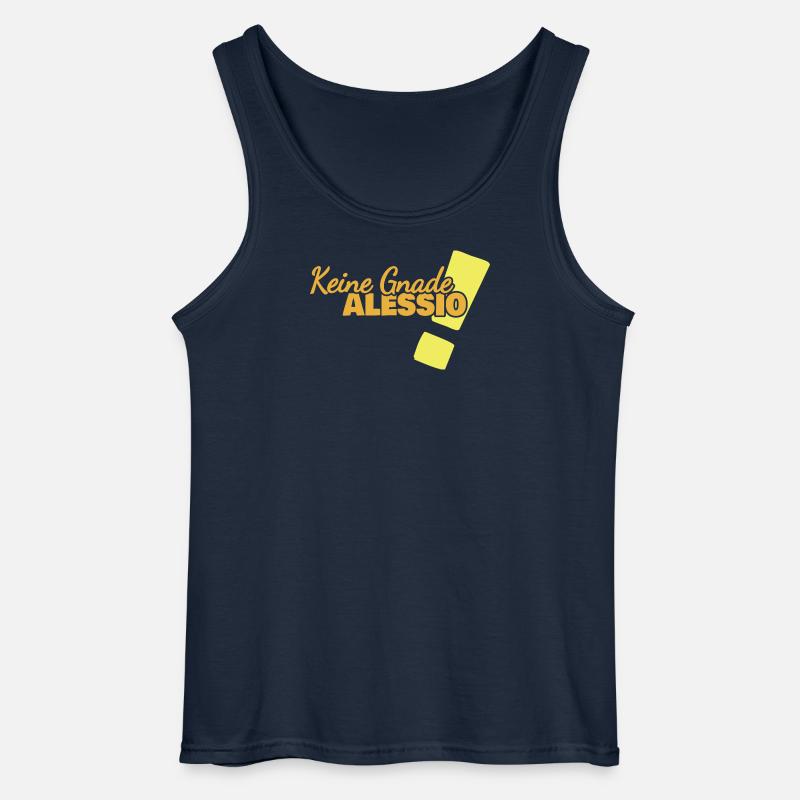 Spruch Alessio - Gildan Männer Tank Top - Navy