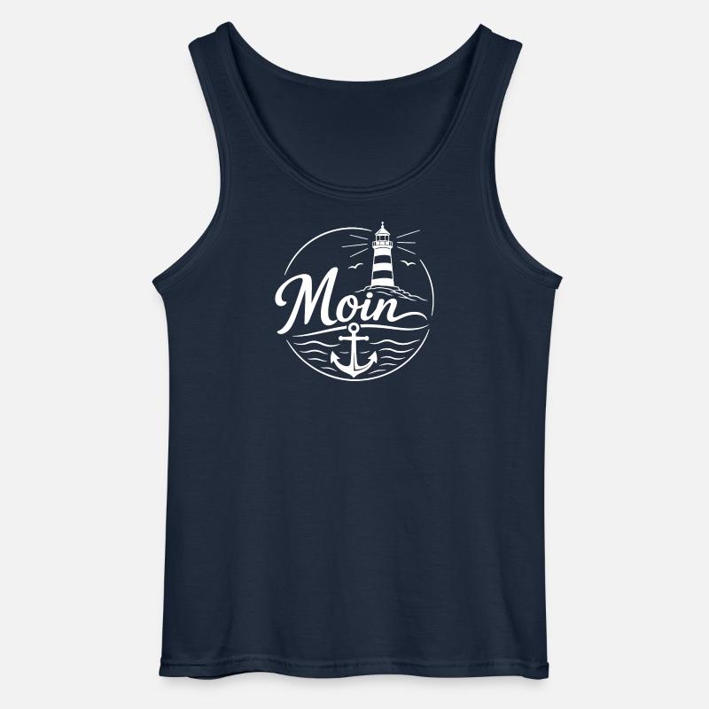 Moin - Gildan Männer Tank Top - Navy