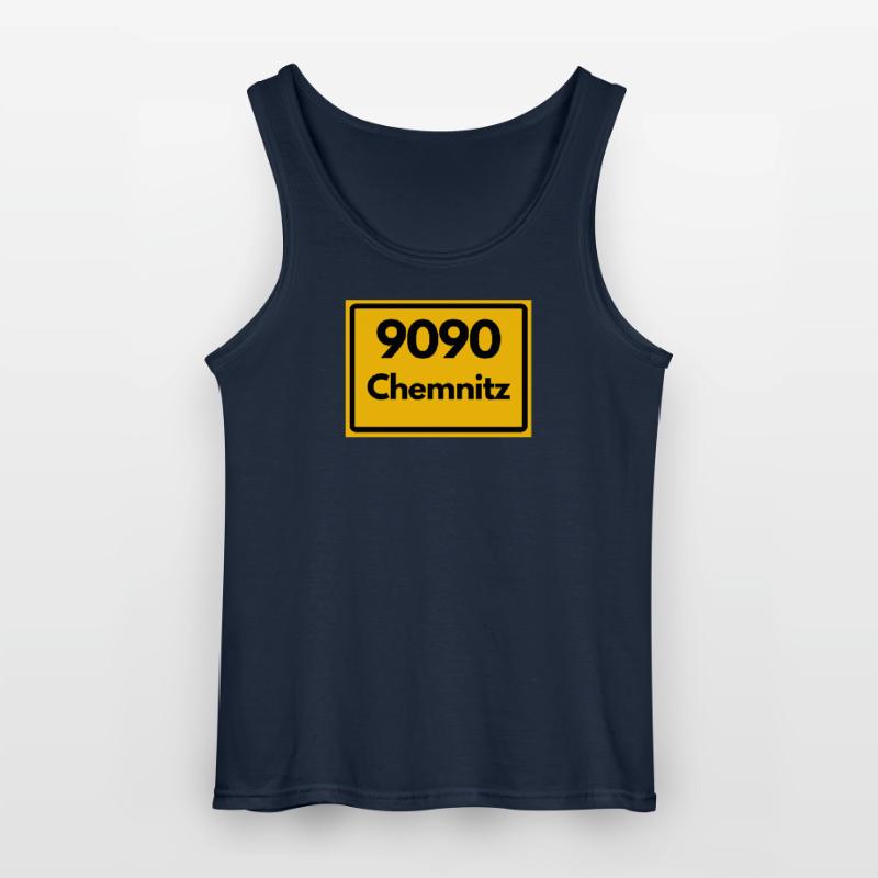 ANCIEN CODE POSTAL 9090 SAXE CODE POSTAL DE CHEMNITZ Débardeur Gildan Homme