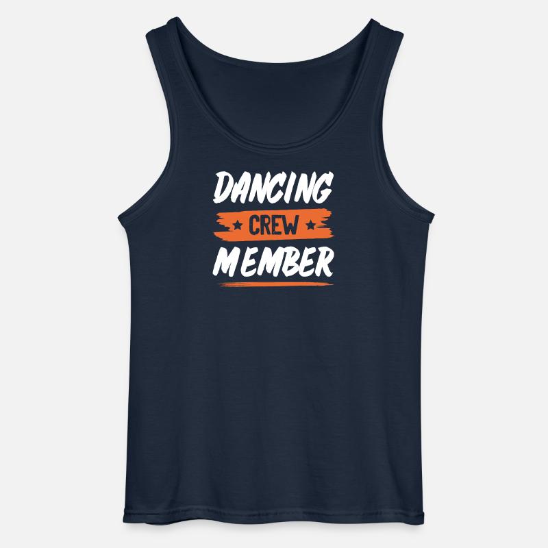 Dancing Crew - Gildan Männer Tank Top - Navy