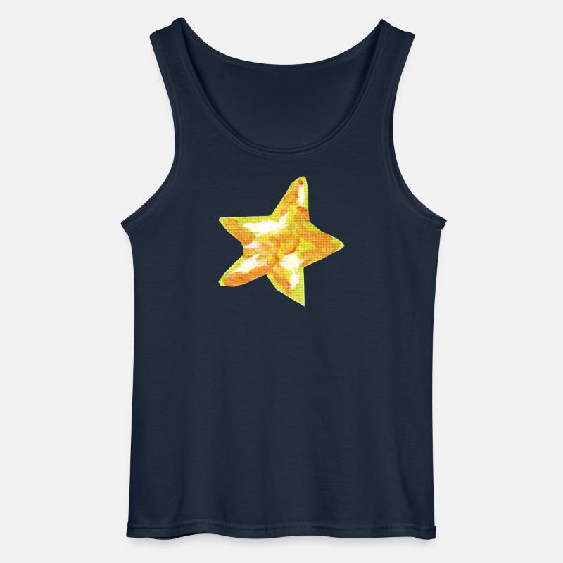Stern - Gildan Männer Tank Top - Navy