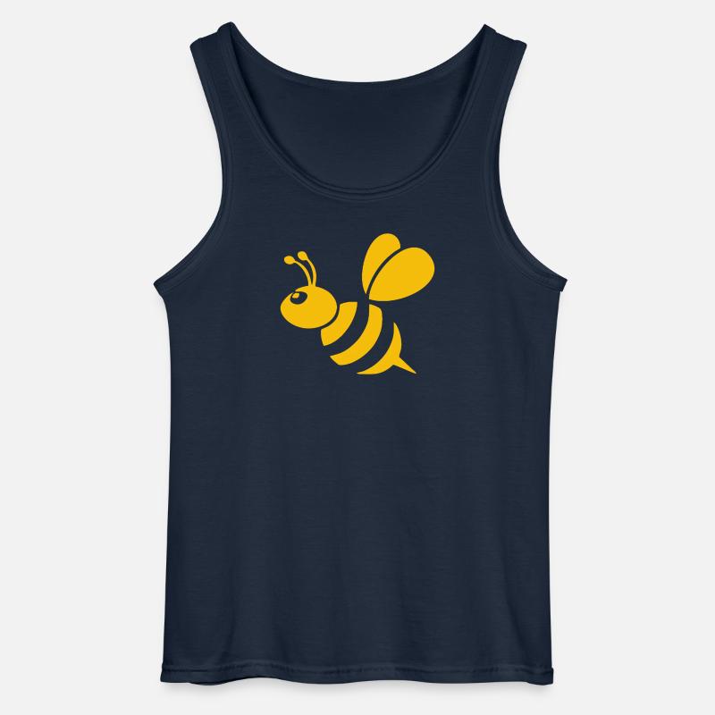 Bienchen - Gildan Männer Tank Top - Navy