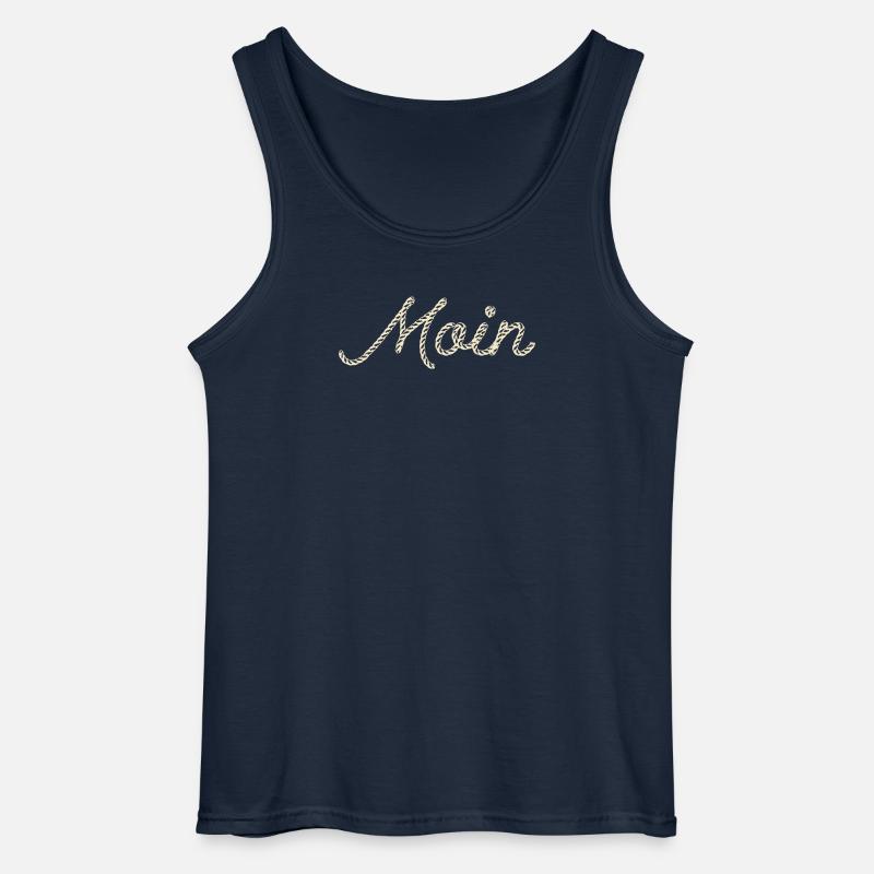 Moin - Gildan Männer Tank Top - Navy