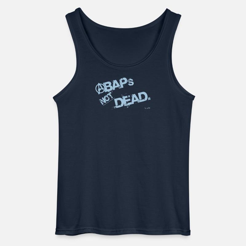 ABAPsNotDead light Blue - Gildan Männer Tank Top - Navy