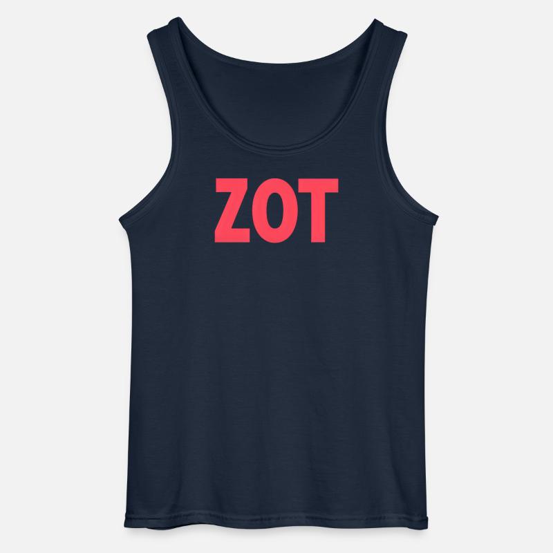 Zot – Flämisches Statement-Hemd - Gildan Männer Tank Top - Navy