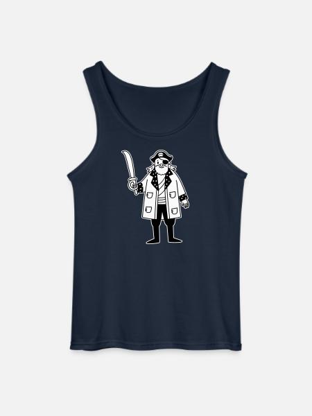 Pirat - Gildan Männer Tank Top - Navy