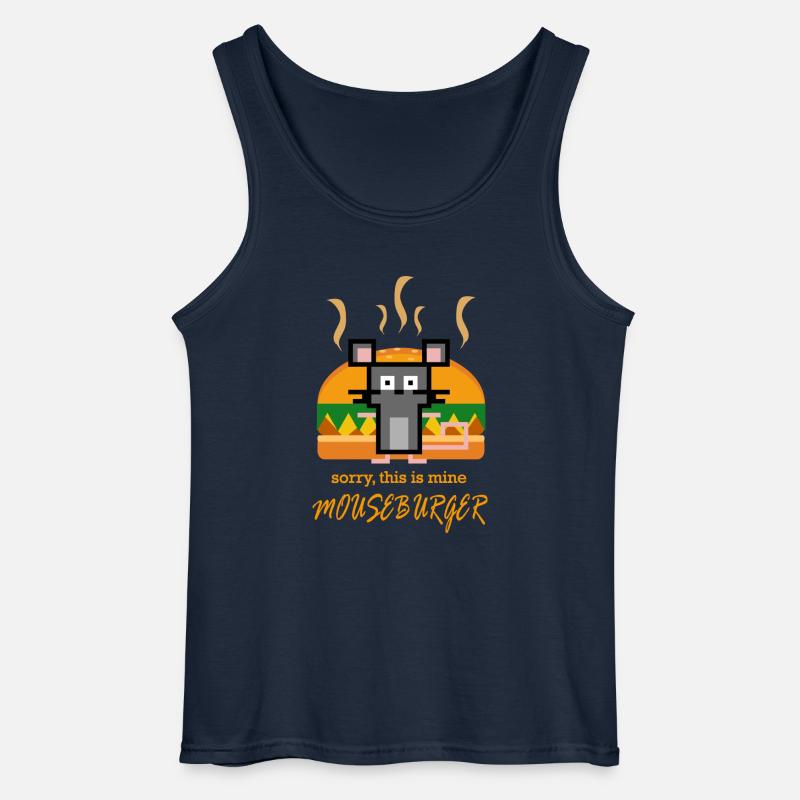 Mouseburger - Gildan Männer Tank Top - Navy
