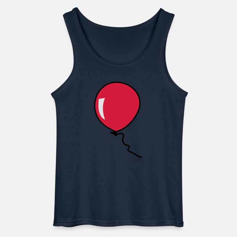 ballon - Gildan Männer Tank Top - Navy