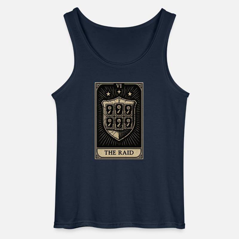 Tarot Datahoarding: Der RAID-Schutz - Gildan Männer Tank Top - Navy