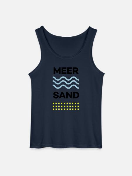 MEER&SAND - Gildan Männer Tank Top - Navy