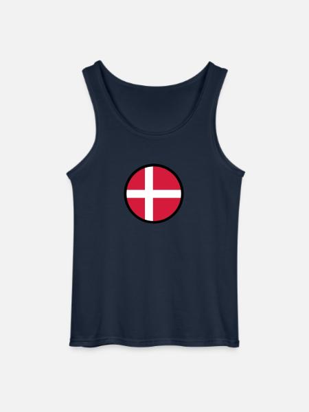 Marked By Denmark - Gildan Men’s Tank Top - navy