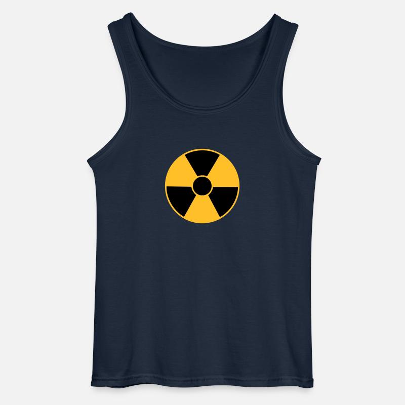 Radio Active 2 - Gildan Men’s Tank Top - navy