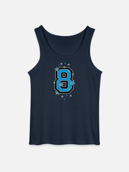 Sieben 7 - Gildan Männer Tank Top - Navy