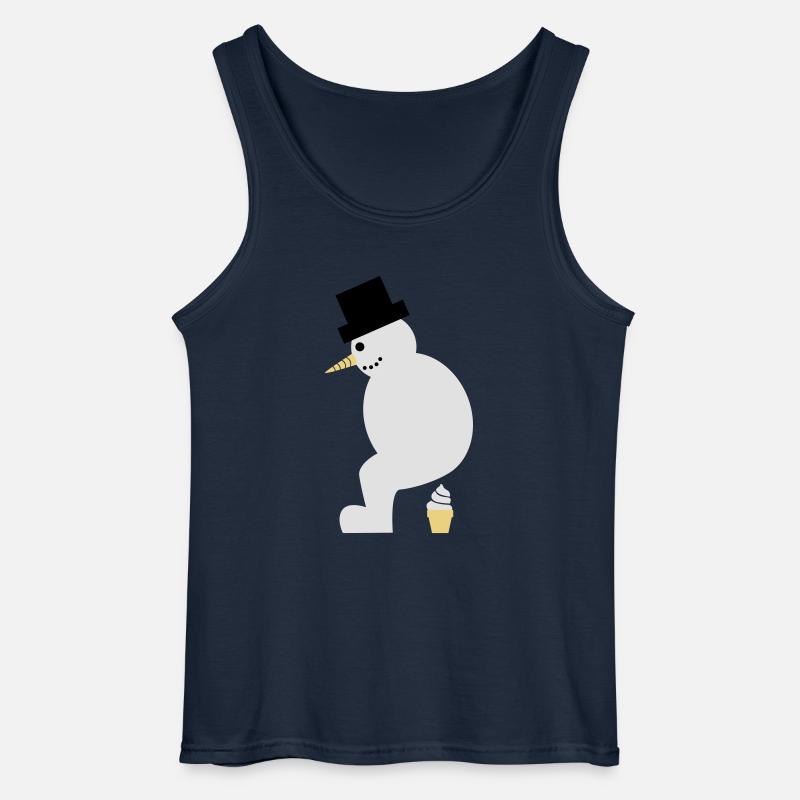 Mobile Softeis-Fabrik? - Gildan Männer Tank Top - Navy