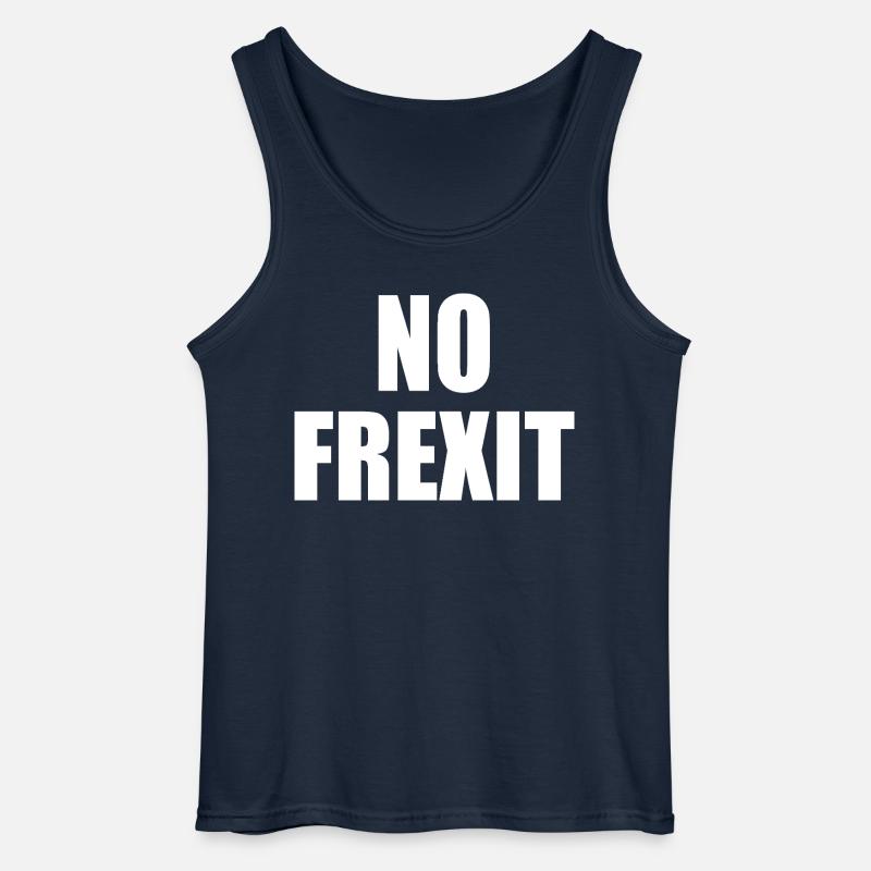 Kein Frexit - Gildan Männer Tank Top - Navy