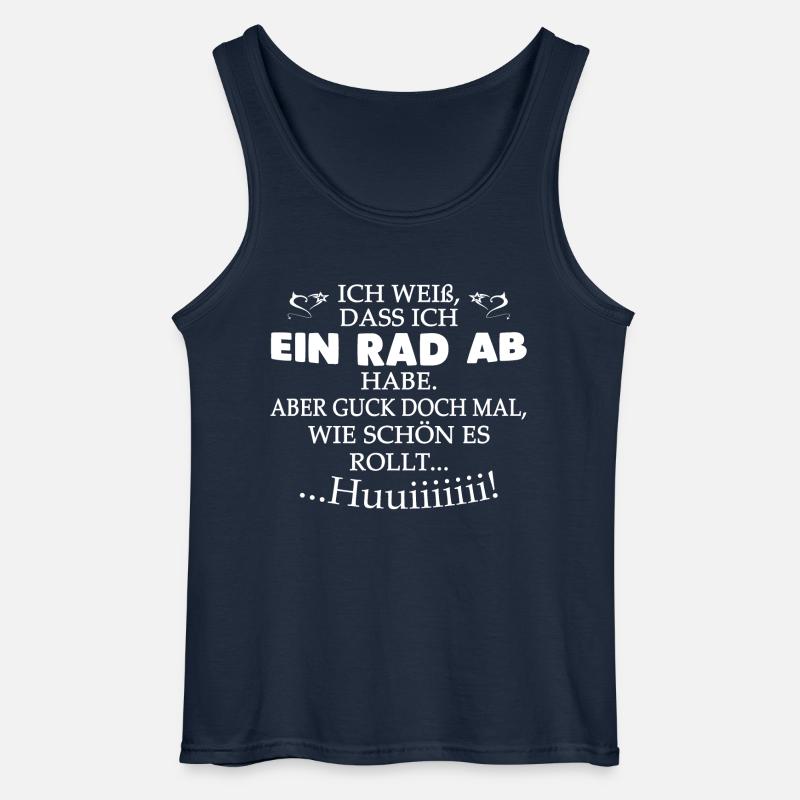 Ein Rad ab! - Gildan Männer Tank Top - Navy