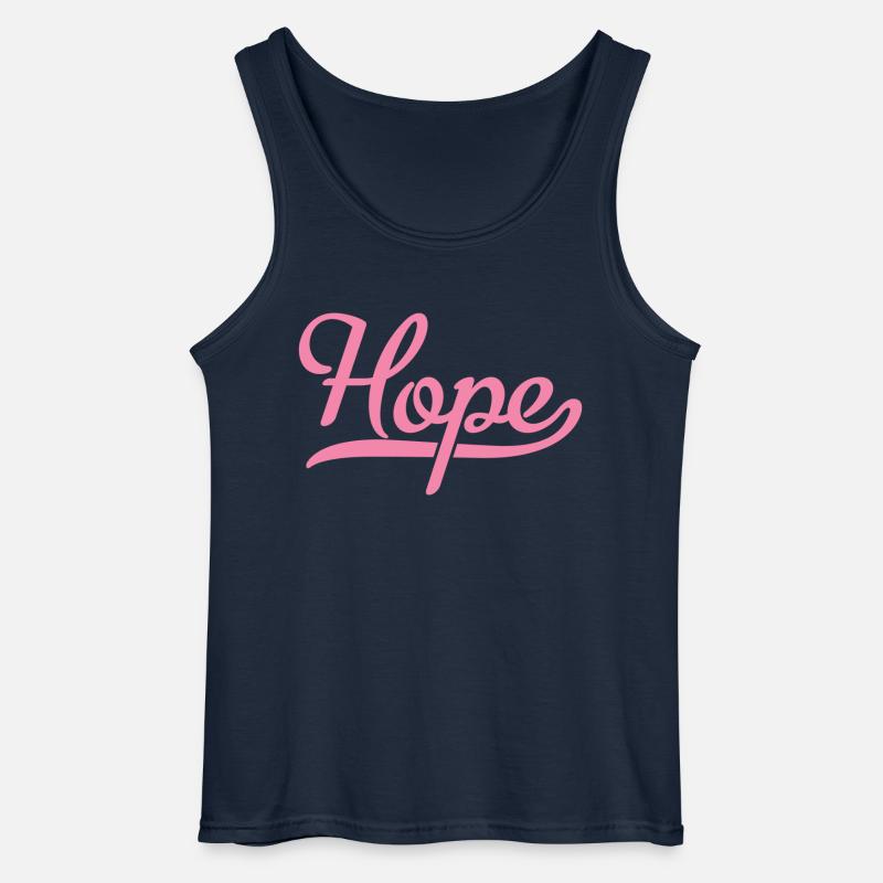 Hope - Gildan Männer Tank Top - Navy