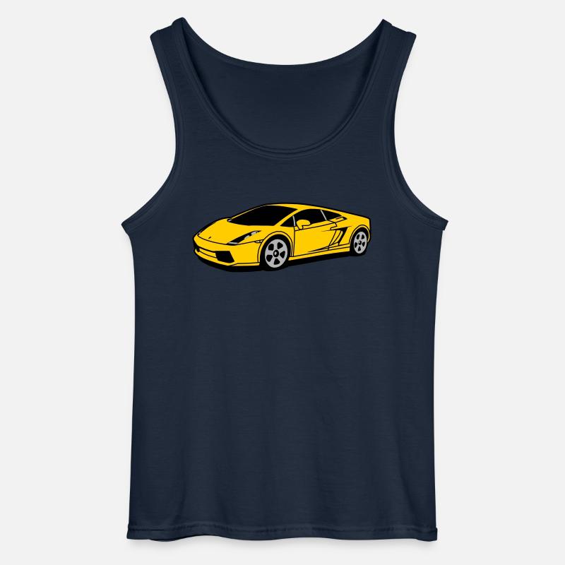 lambo - Gildan Männer Tank Top - Navy