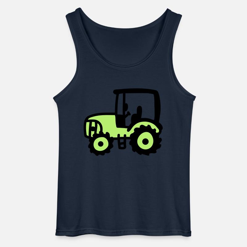 Traktor - Gildan Männer Tank Top - Navy