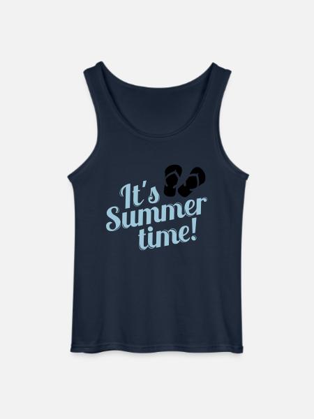 Summertime - Gildan Männer Tank Top - Navy