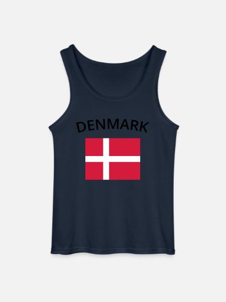denmark - Gildan Männer Tank Top - Navy