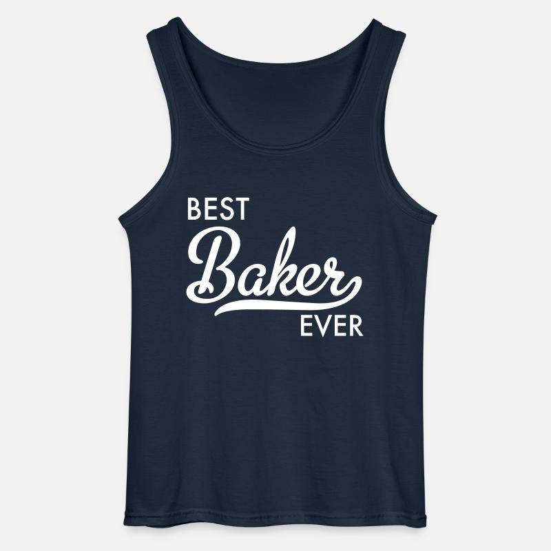 Bäcker - Gildan Männer Tank Top - Navy