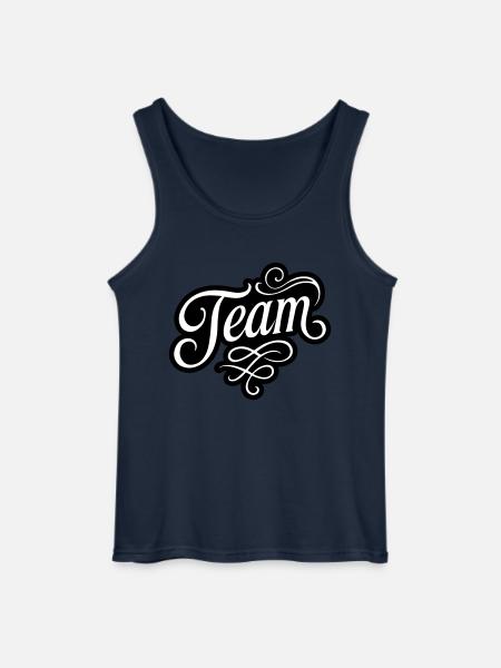 Team - Gildan Men’s Tank Top - navy