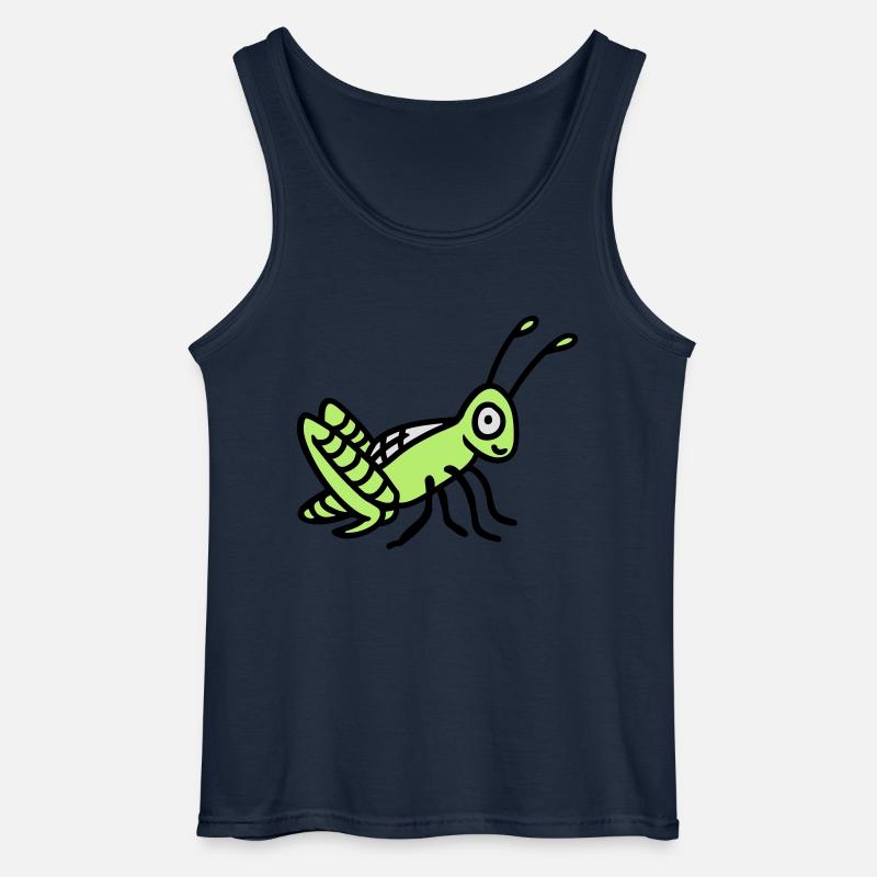 Grashüpfer 3 - Gildan Männer Tank Top - Navy